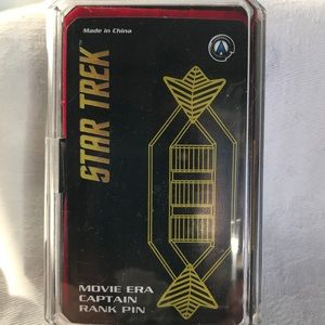 “Star Trek” Movie Era Captain Rank Pin